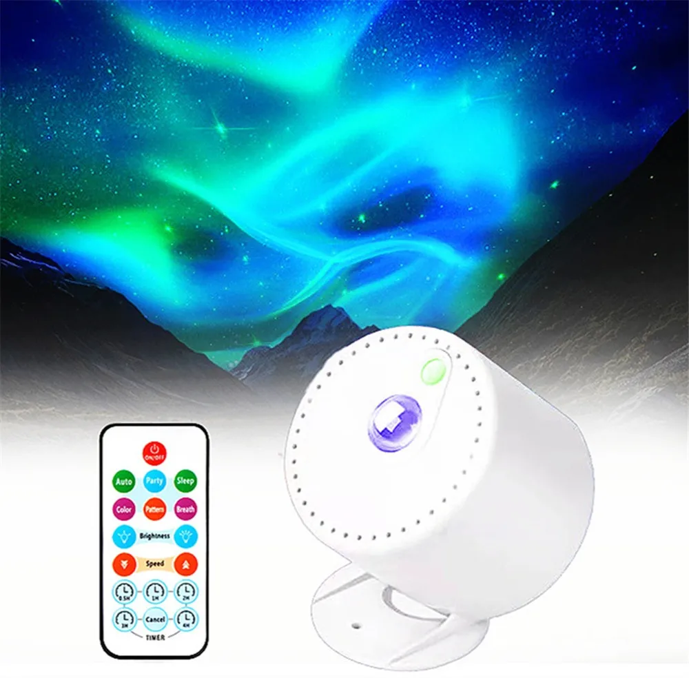 

LED Nebula Projector Lighting Ambiance Night Light Star Laser Lights USB Bedroom Decor Party DJ Kids