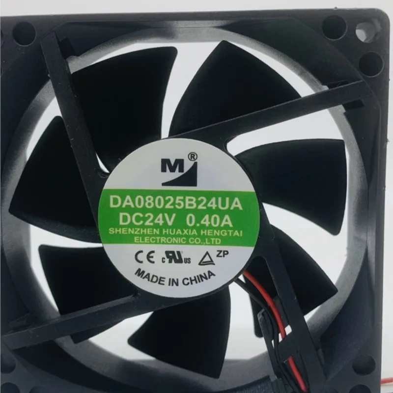 80mm Server Inverter Fan For DA08025B24UA 80x80x25mm 24V 0.40A 5000RPM Dual Ball Bearing Cooling Fan
