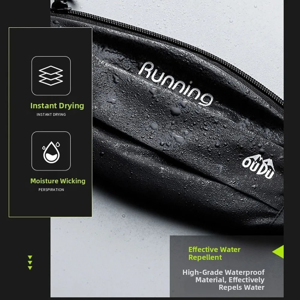 

Спортивная сумка 7 дюймов, светоотражающая сумка для бега, плотно прилегающая водонепроницаемая спортивная поясная сумка, эластичная сумка для хранения мобильного телефона, сумка для мужчин и женщин