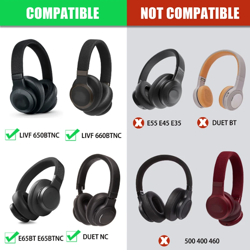 Almofadas para fones de ouvido logitech g pro/g pro x, substituição de fones de ouvido para jogos