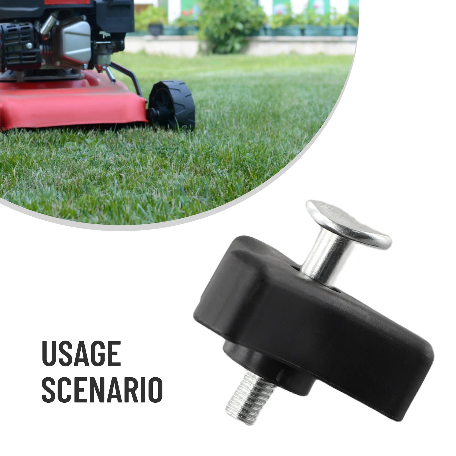 1set Triangle Handle Bar Wheel Knob And Bolt Fasteners Parts For Honda And Many Other Lawn Machine Lawn Mower Accessories