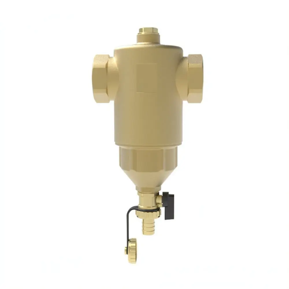 Brass Magnetic Dirt Filter For Wall Hung Boiler Central Heating Water System Effective Metal Particle Removal Maintenance Tool