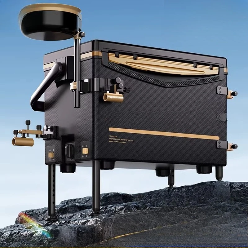 Fishing box corner full set of 2026 new big object fishing equipment can sit ultra-light and super hard 29 fishing box