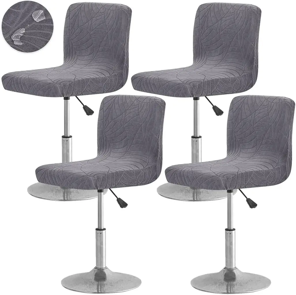 

Bar Stool Cover With Ba Waterproof Counter Height Bar Stool Slipcovers Stretch Swivel Barstools Slipcovers Pub Counter Chairs