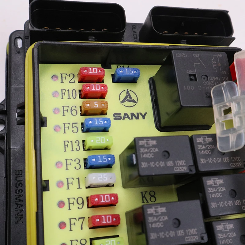 صندوق الصمامات الأصلي للحفارة SY85C1K2S.5C.1.1-1 12824424 لحفارة ساني 60 SY75 SY85 SY95 #5