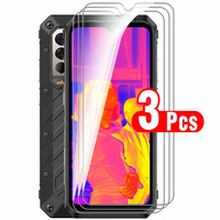 3Pcs protective glass for Ulefone Power Armor 18T 19 21 Note 16 Pro tempered glass screen protector armor safety protection film