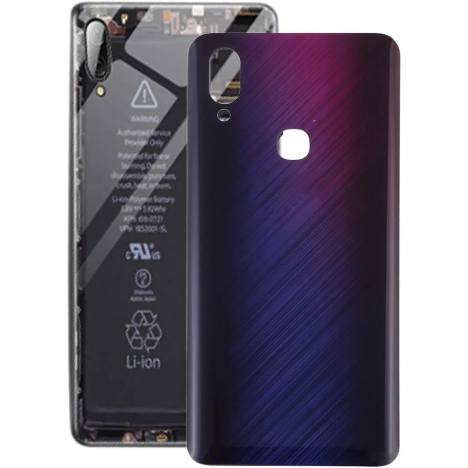 

Задняя крышка Vivo NEX – стекло с датчиком отпечатков пальцев, линзой, рамкой, лентой и инструментами для безупречной исправления своими руками.