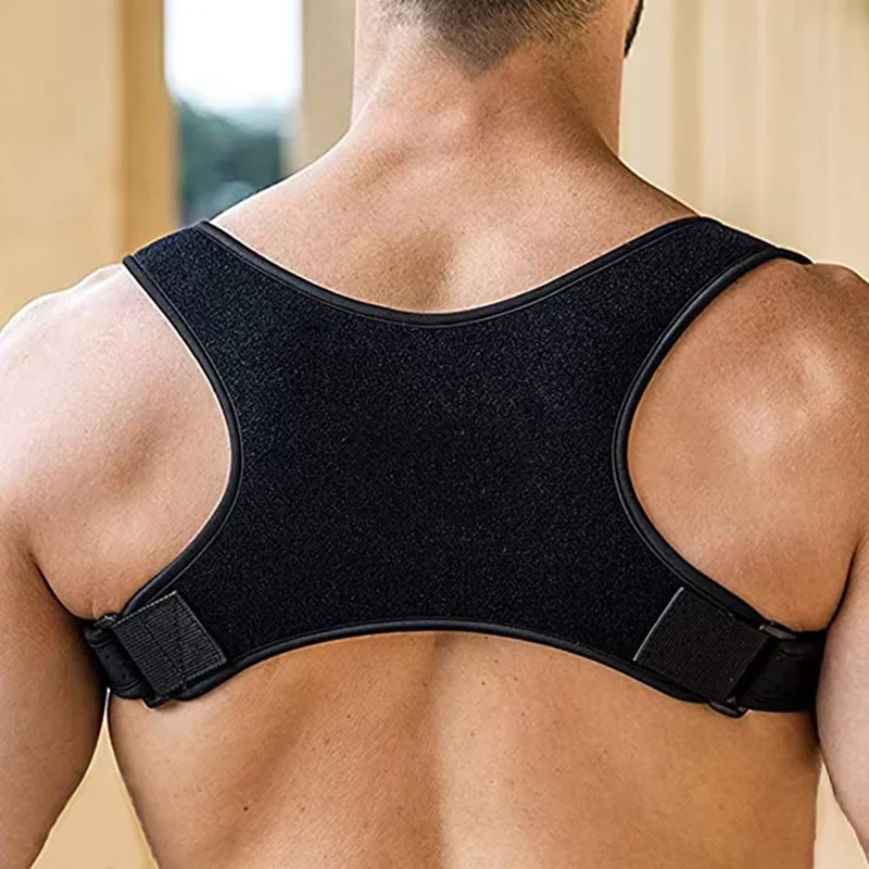 Männer Unsichtbare Zurück Corrector Straps Anti Buckel Zurück Unterstützung Klammer Einstellbar Verbesserung Haltung Gürtel Zurück Gerade Bands – Detail 2