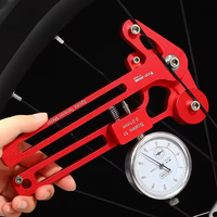 WEST BIKING Bicycle Spoke Tension Tester Precision Spokes Checker Bike Indicator Meter Tensiometer Wheel Builders Repair Tool