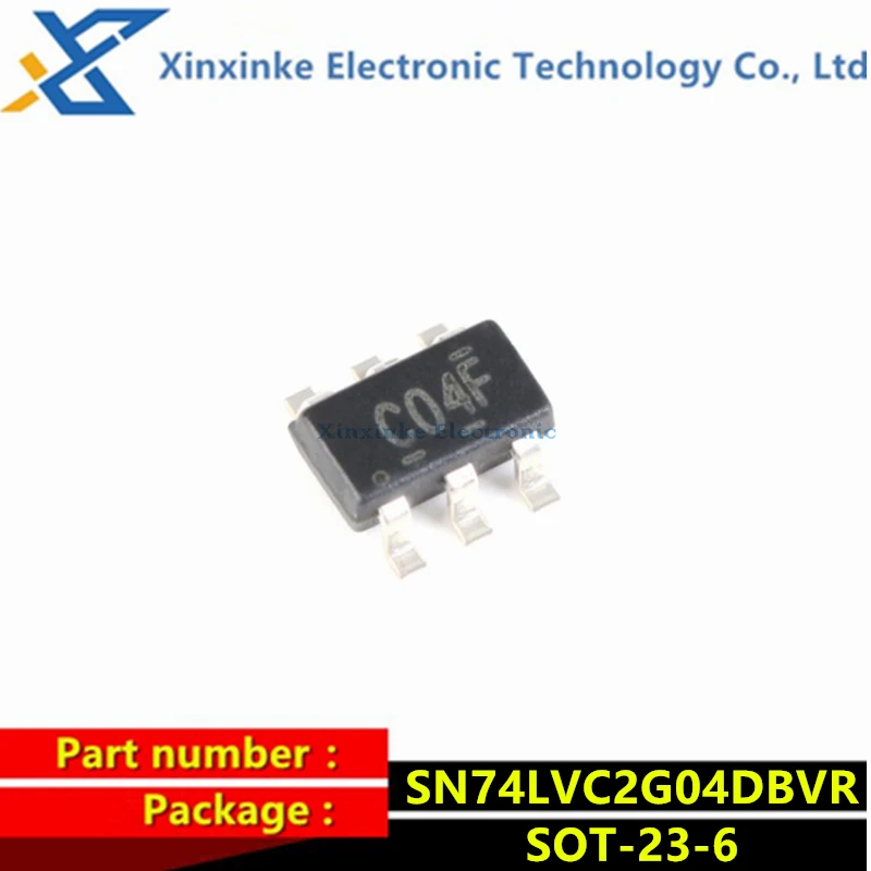 SN74LVC2G04DBVR SOT-23-6 Dual Inverter Logic Chip