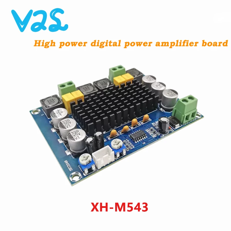 XH-M543 Dual Channel 2*120W Digital Amplifier Board High Power TPA3116D2 Audio Amplifier Module