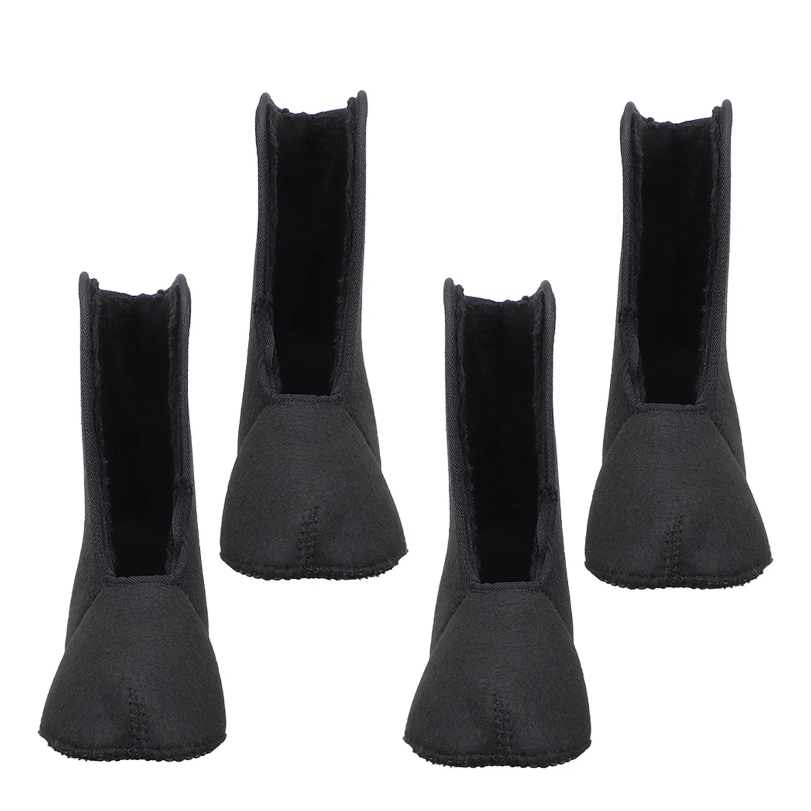 

2 пары теплых стельок для мужских зимних ботинок, съемные черные стельки для походных ботинок