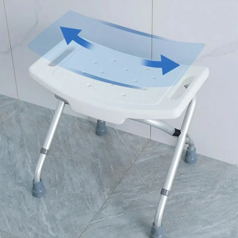 Foldable Shower Bathroom Chair Living Room Kitchen Bedroom Stool Nordic Low Stackable Disabled Taburete Plegable Home Furniture view 5