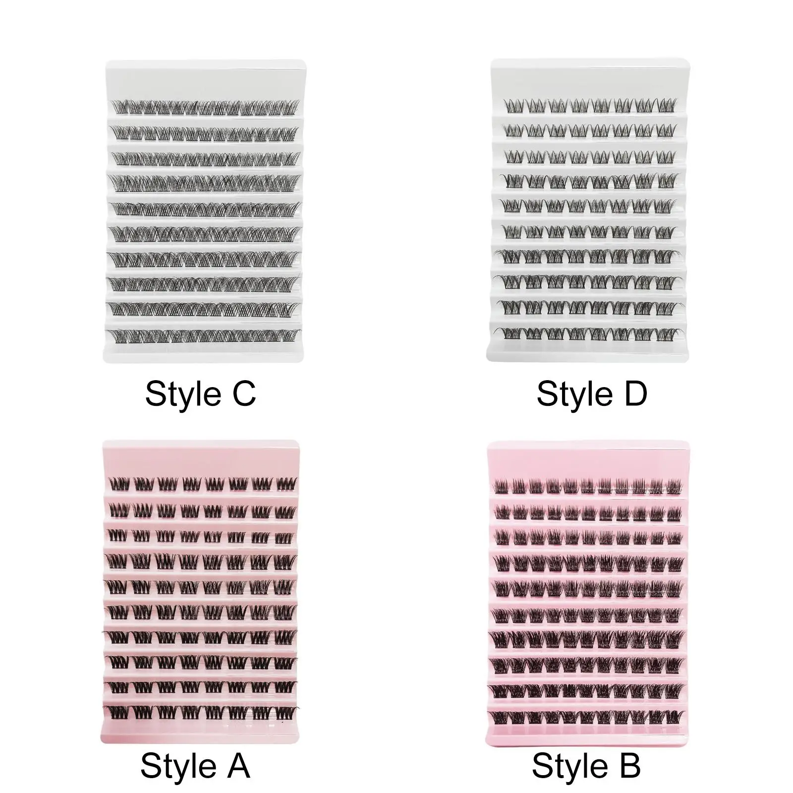 Cluster Lashes Individual Lash Clusters for Dating Holiday Stage Performance