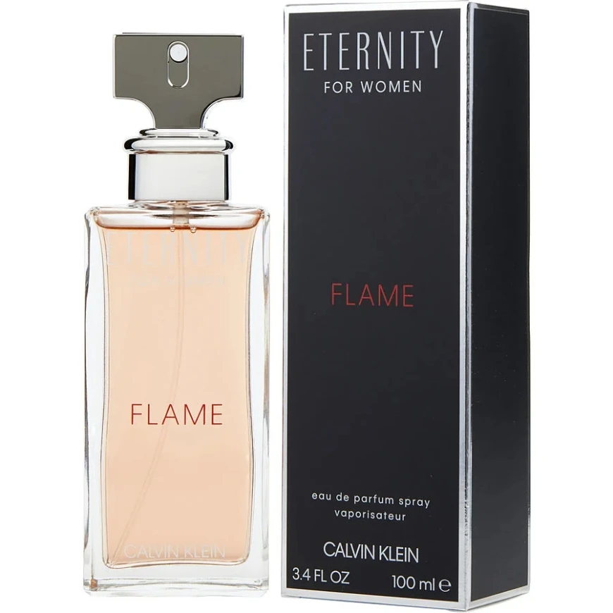 Calvin Klein Eternity Flame Eau De Parfum Spray 3.4 oz Eternal Flame Eau de Toilette for Women 100ML