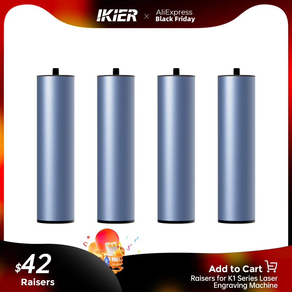 ikier F1 Raisers for K1 Series Laser Engraving Machine 8PCS