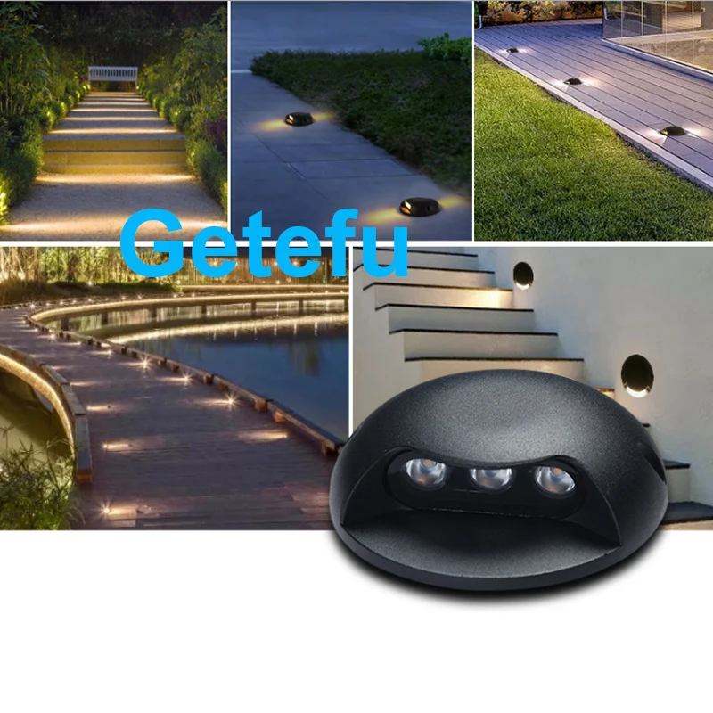 9W 6W 3W LED-Einbauleuchte für den Außenbereich, Untergrundbeleuchtung, Einbaustrahler-Set, IP67, DC12V-24V, Terrassenpflaster, Bodendeck, Treppenlampe – Detail 14