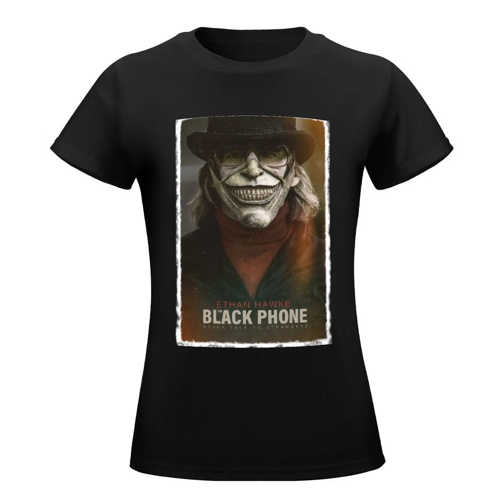 The Black Phone Movie Horror Movie 2022 Movie official T-Shirt female lady clothes cute clothes Women's tops