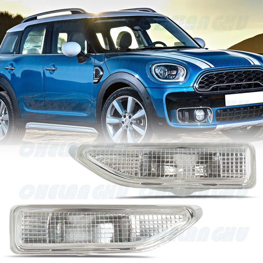 

For Mini Countryman F60 2017 2018 2019 2020 Car Front Fenders Turn Signal Side Light Lamp Indicator 63137406369 63137406370