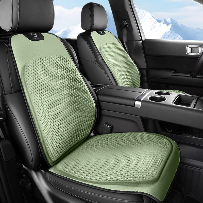 

Summer Breathable Car Seat Cushion Gel Cooling Pad Multi Piece Set Universal Fit for Sedan SUV Truck For All Models