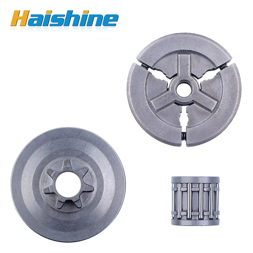 Cilindro de Embreagem Capa Rolamento Agulha para 4500 5200 5800 45cc 52cc 58cc Motosserra Peças Reposição Motosierras Ferramentas Jardim