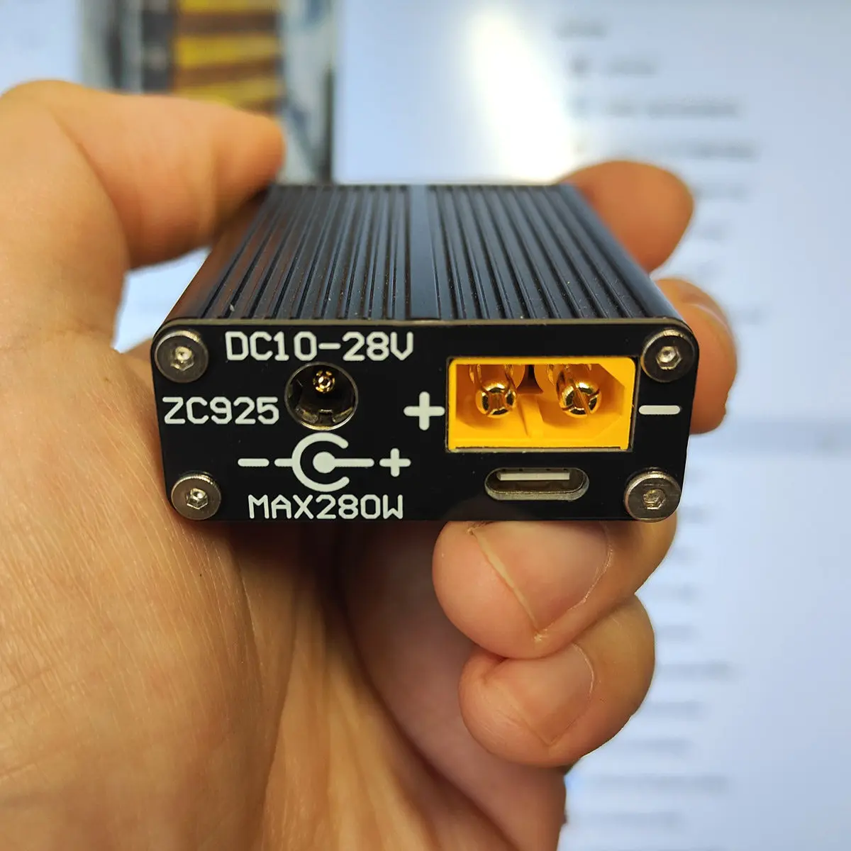 ZC925 Boost/buck 280W PD Flash Charging Conversion Device Compatible with SuperVOOC65W SCP PD3.1