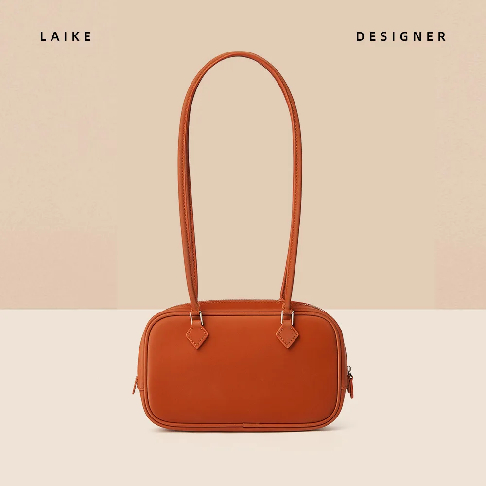 

Korean niche handbag 2024 new leather women's bag satin cowhide casual large capacity shoulder oblique span bag women
