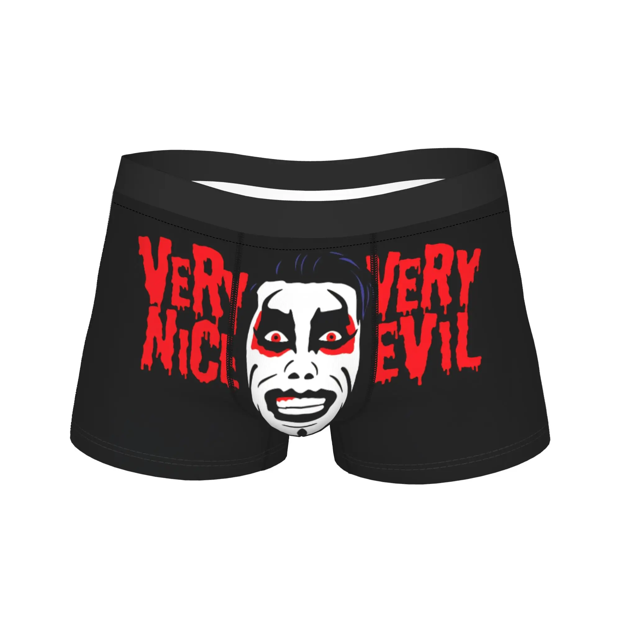 

Мужские трусы-боксеры Danhausen Very Nice Very Evil: сексуальные, мягкие, с 3D-мешочком, больших размеров, в индивидуальной упаковке