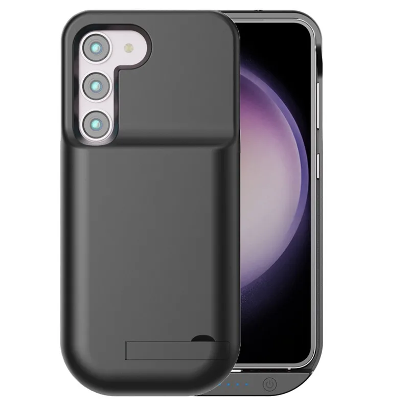 5000mAh لسامسونج S22 S22p S22Ultra S24 S24Plus قوة البنك غطاء الهاتف المحمول غطاء شاحن حالة شاحن البطارية #2
