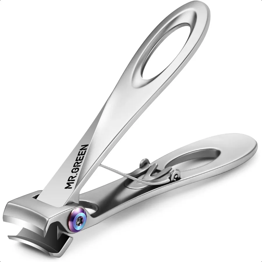 

Nail Clippers Wide Jaw Opening Stainl Steel Fingernail Clipper Thick Hard Toenail Cutter Manicure Scissors Tools Nail Clipper (