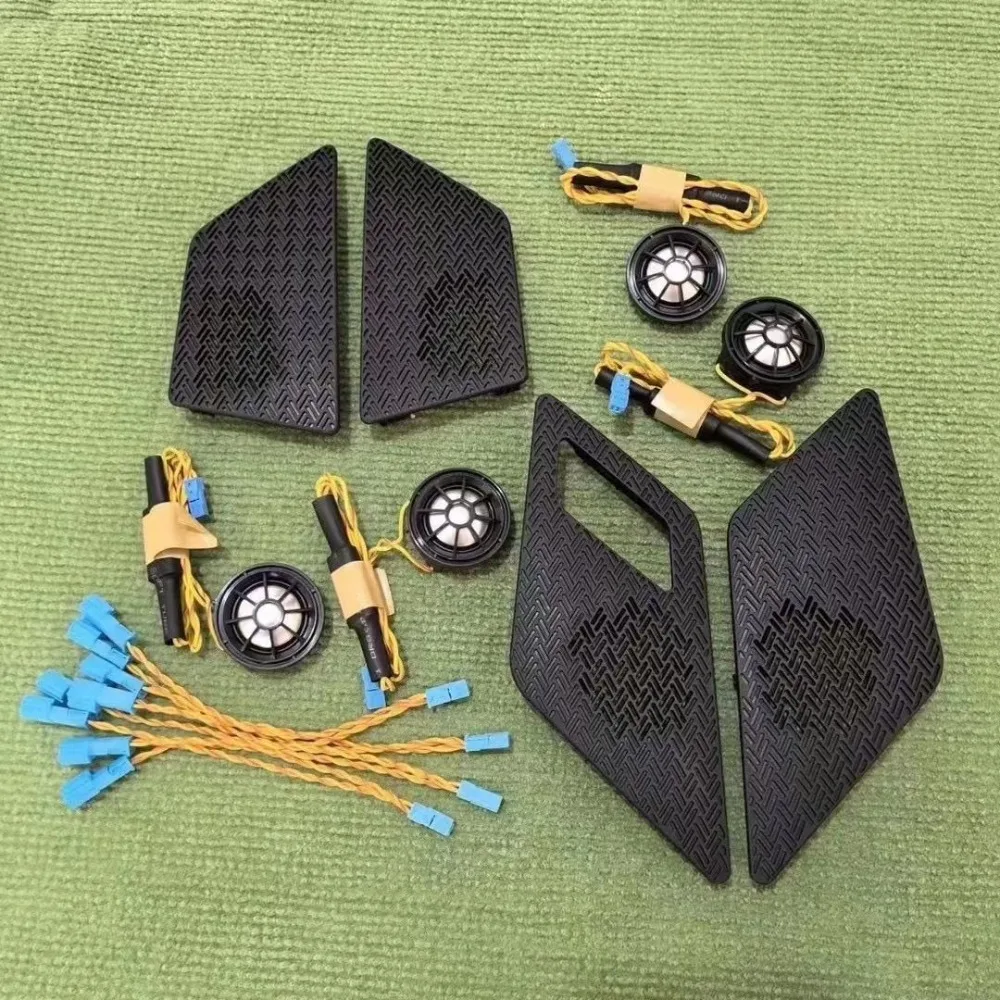 New Tweeter Speaker Upgrade Set For BMW X1 U11 U12 2020-2023 4 Doors Speaker Trim Cover HK Brand Speakers Update
