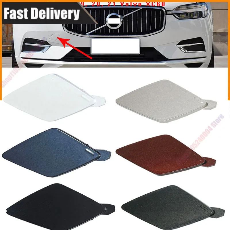 For 2018-2021 Volvo XC60 Trailer Cover Front Bumper Trailer Hook Cover Front Trailer Hook Cover Not Suitable 39840010