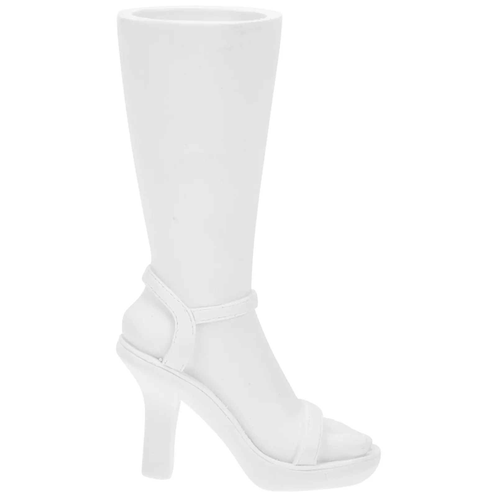 High-Heeled Shoes Vase Resin Art Flower Arrangement Container Creative Modern Desktop Ornament for Home Bedroom Entrance Coffee