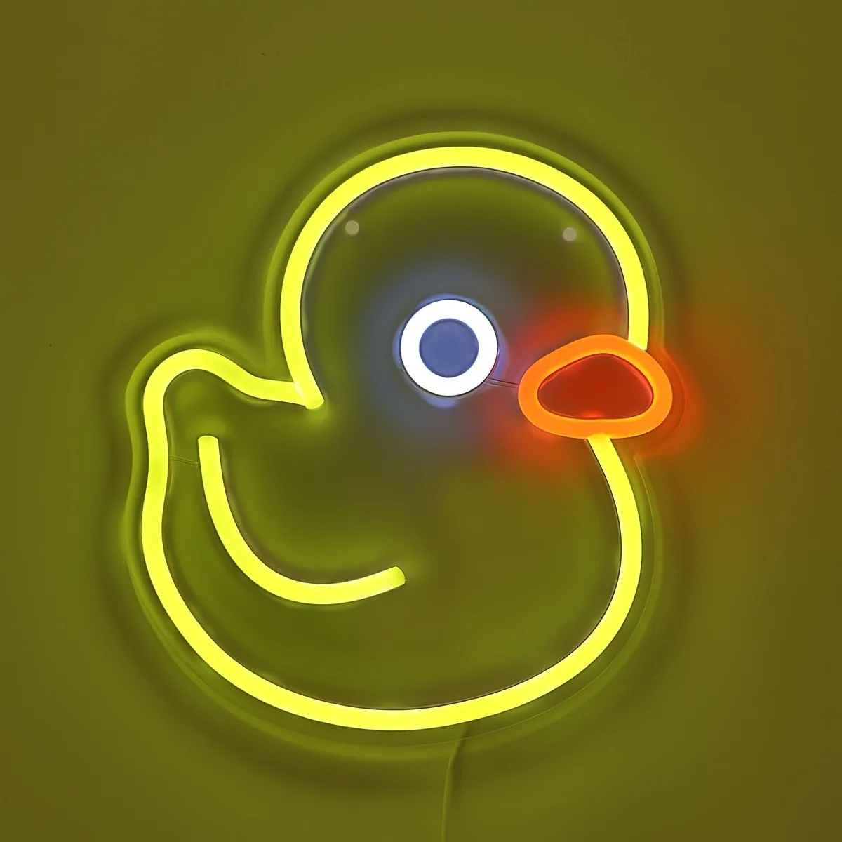 Charming Quack Duck LED Neon Sign for Parties Weddings Birthdays & More - USB Powered Wall Decor for Coffee Shops Salons Bars