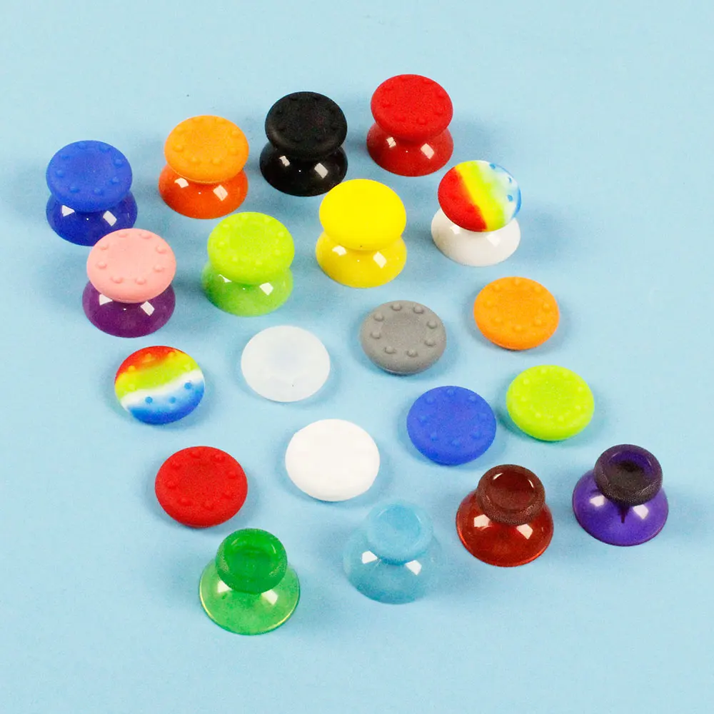 لينة سيليكون Thumbstick قبضة قبعات ، عصا التحكم الإبهام البعيد رافعة أزرار ، XBox One تحكم زر استبدال أجزاء ، 1 Set