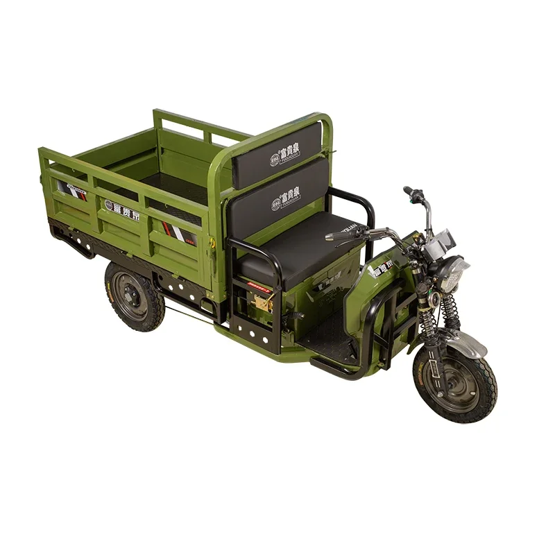 

Open type three wheeled electric truck, bicycle, motorcycle