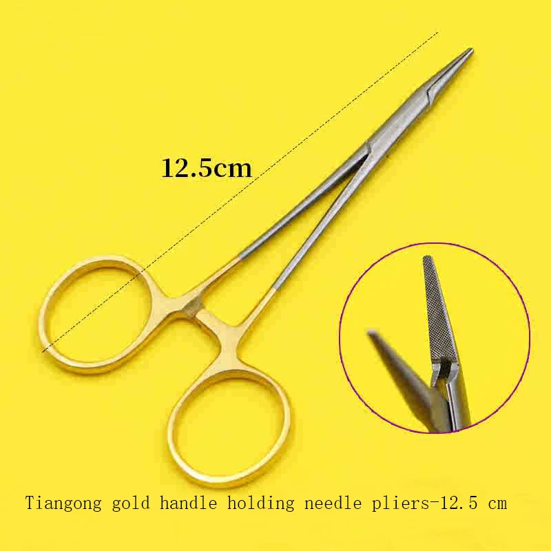 Needle-holding forceps, nasal embedding, East Asian blepharoplasty, tools, cosmetic, plastic, surgical suture instruments