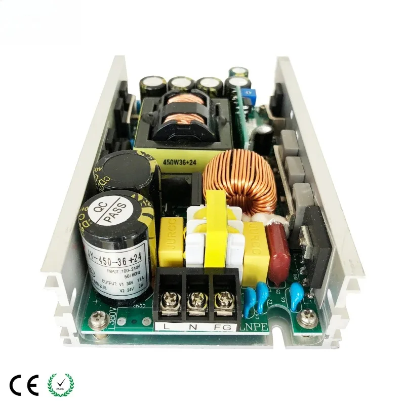 Loook Store 450W Switch Main Power Supply Board 36V +12V Fit Bee Eyes Zoom Moving Head COB Blinder Theater Stage Light