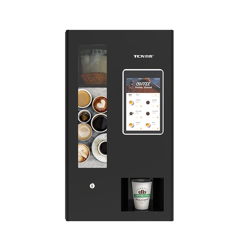 TCN new design small coffee vendor table top coffee vending machine fully automatic