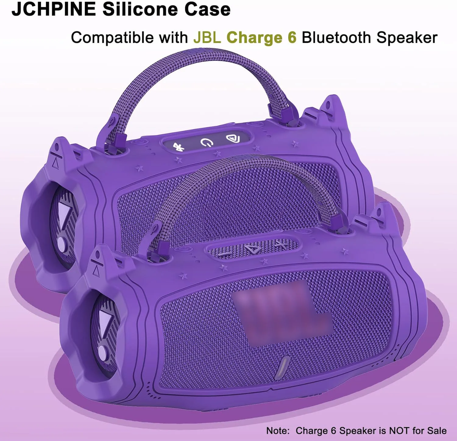 Silikon-Schutzhülle und Hartschalen-Tragetasche und Schultergurt für JBL Charge 6, tragbares Bluetooth-Lautsprecher-Zubehör – Detail 30