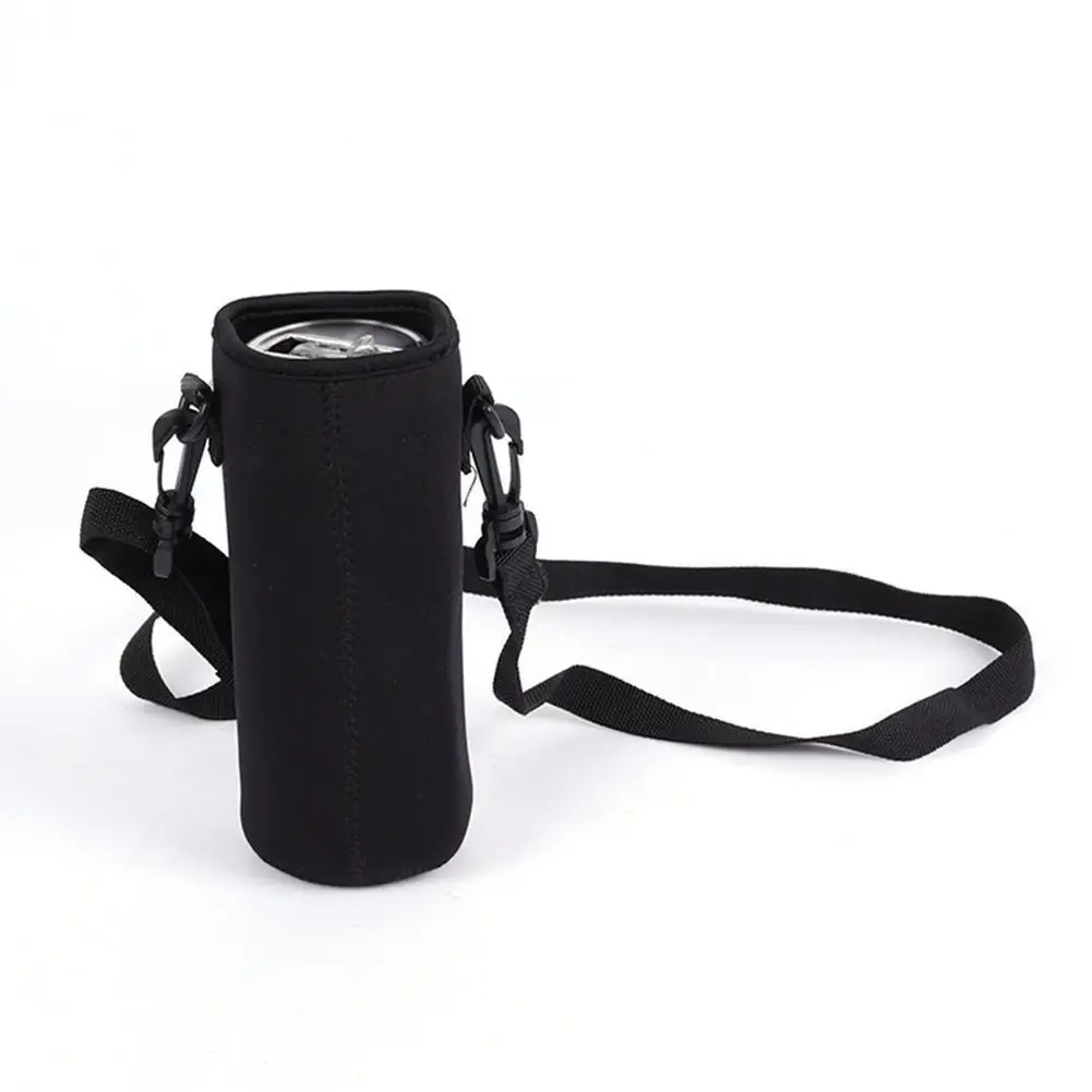 Portable Water Bottle Carrier Insulated Neoprene Holder Pouch Bag with Adjustable Shoulder Strap  420/550/750/1000/1500ml