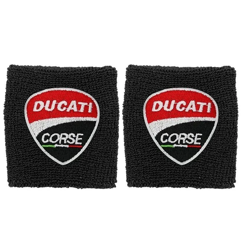 3D Logo Motorcycle Front Fluid Brake Reservoir Sock For Ducati Scrambler Multistrada 950 1100 1260 Sport Monster Car Accessories view 5