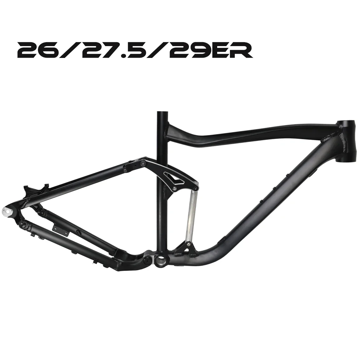 E Bike Frame 26-inch 27.5-inch 29-inch Mountain Bike Full Suspension Frame Aluminum Alloy Electric Bicycle Frames