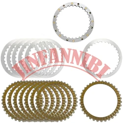 Clutch Friction Steel Spring Plate Kit For Harley Sportster 883 1200 1991-2011 2012 2013 2014 2015 2016 2017-2020
