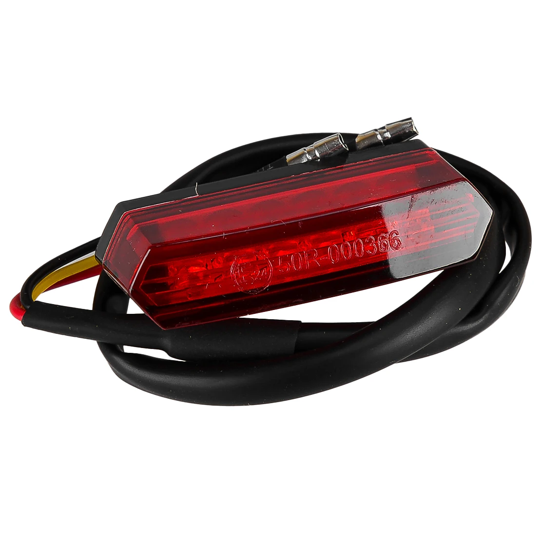 Motorcycle 6 LED Red Tail Light Mini Rear Running Stop Brake Bright Lamp 12V Universal Dirt Bike ATV