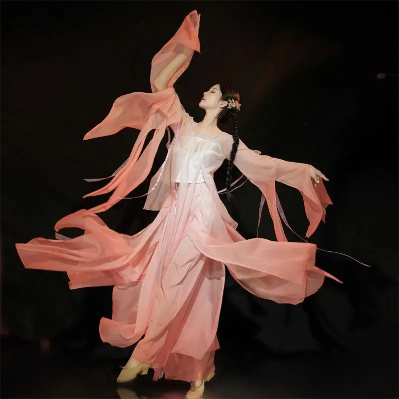 elegant-classical-dance-outfit-shawl-clothing-fairy-atmosphere-performance-gradual-color-change-art-exam-dance-set-a-line-skirt