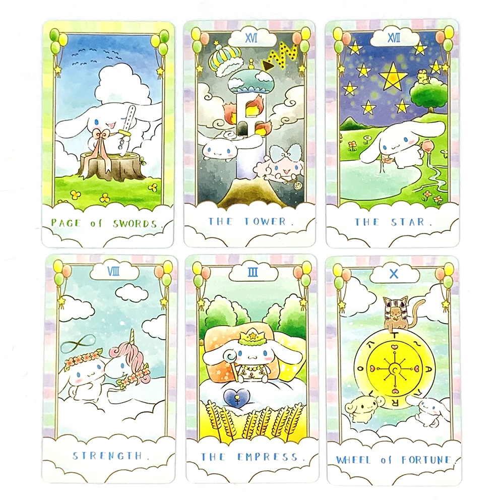 بطاقات التارو الجديدة 78 قطعة سطح التارو اللطيف سطح رائع للمبتدئين حجم المحمولة والأصدقاء جمع أرواق لعب