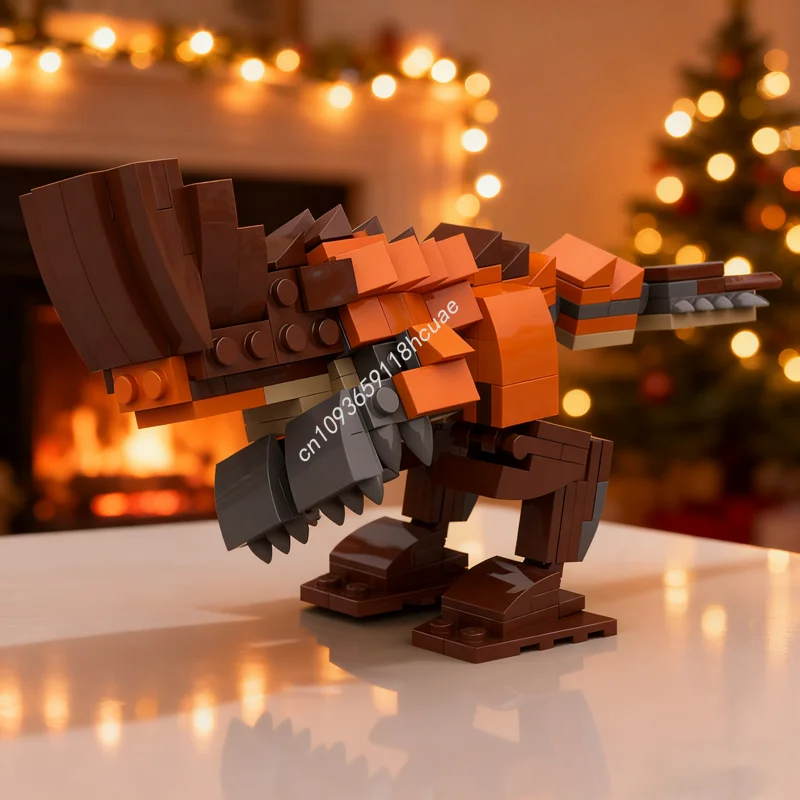 

200 шт., модель MOC, строительные блоки, строительные блоки, сборка, сделай сам, креативные рождественские подарки, идея, игрушка, образовательный кирпич, день рождения