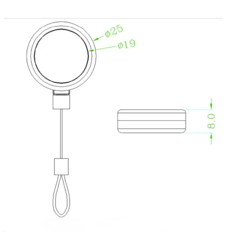 10 Pieces Retail Display Anti Theft Pull Cable Security Tether Box Metal Cable Retractable For All Items