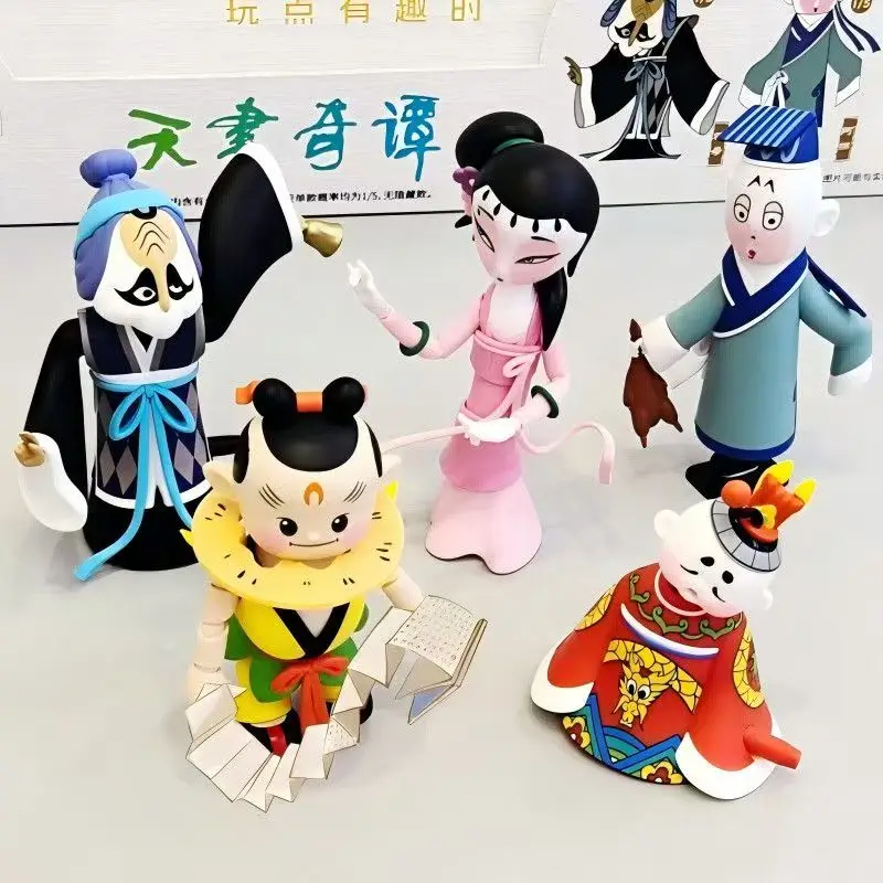 

Genuine 52toys Tianshu Qitan Xian Moving Blind Box Movable Clockwork Joint Handmade Ornament Toy Fashion Trend creativity Gifts